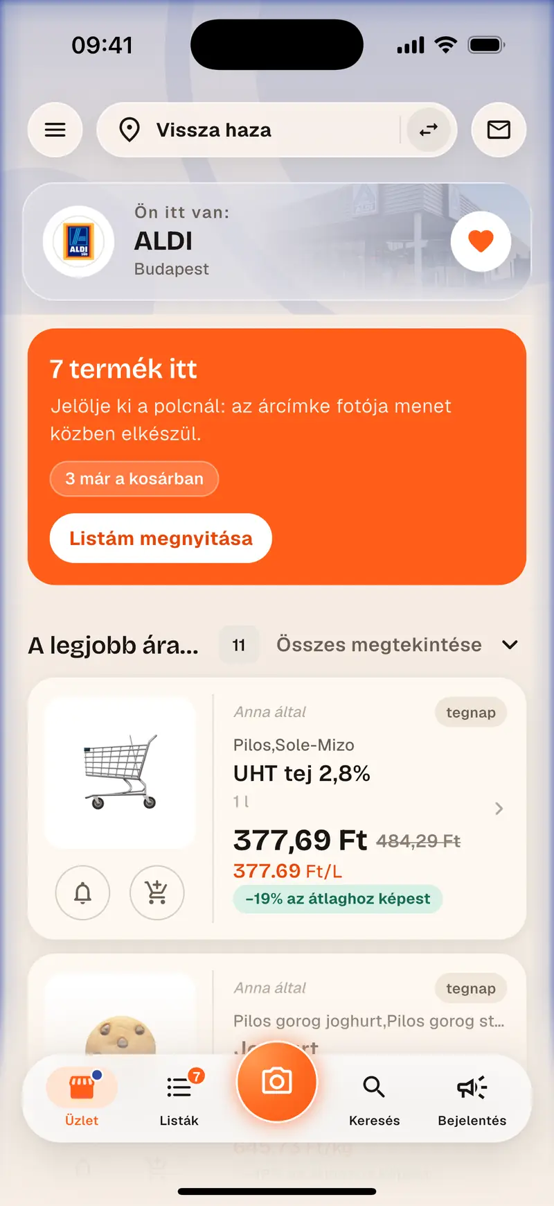 Aukilo az üzletben: annak a boltnak az ajánlatai, ahová éppen belépett